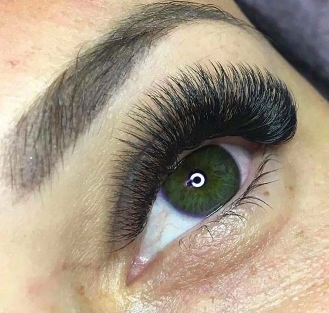 Wimpernverlängerung Arbeit 6