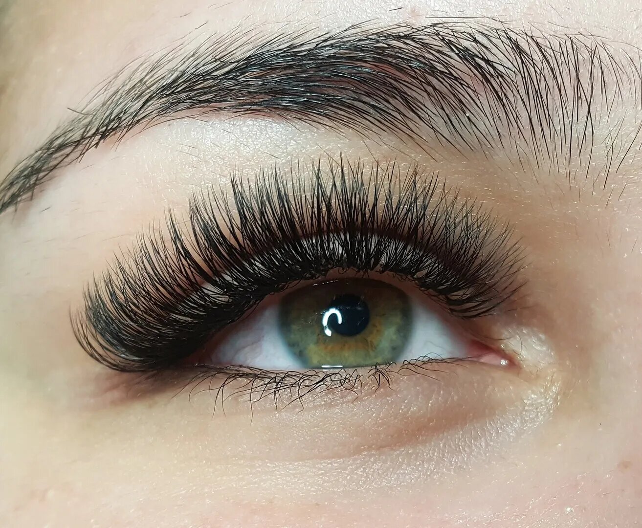 Wimpernverlängerung Arbeit 7